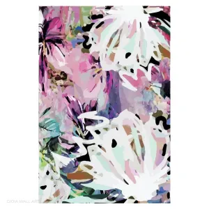 Abstract White Florals, Style A