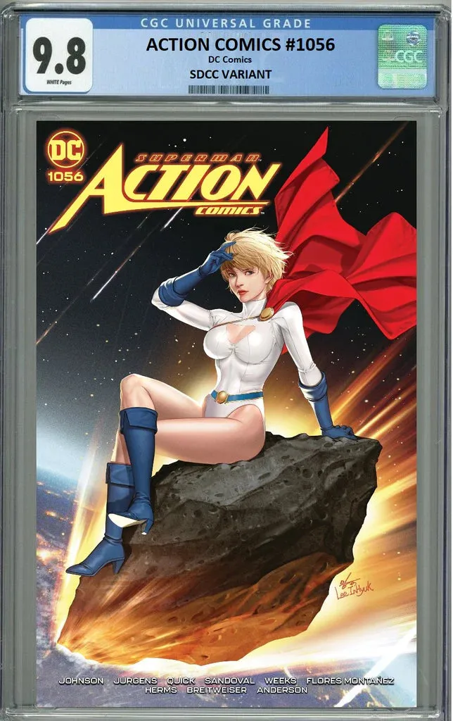 ACTION COMICS 1056 SDCC FOIL INHYUK LEE LOSH HOMAGE VARIANT