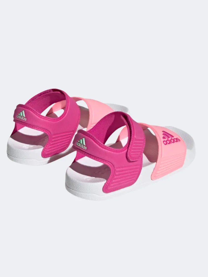 Adidas Adilette Ps-Girls Swim Sandals Lucid Pink