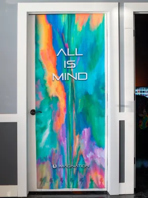 All Is Mind Door Wrap