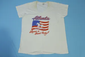 Atlanta 1988 Democratic National Convention Vintage 80's Loves A Good Party T-Shirt