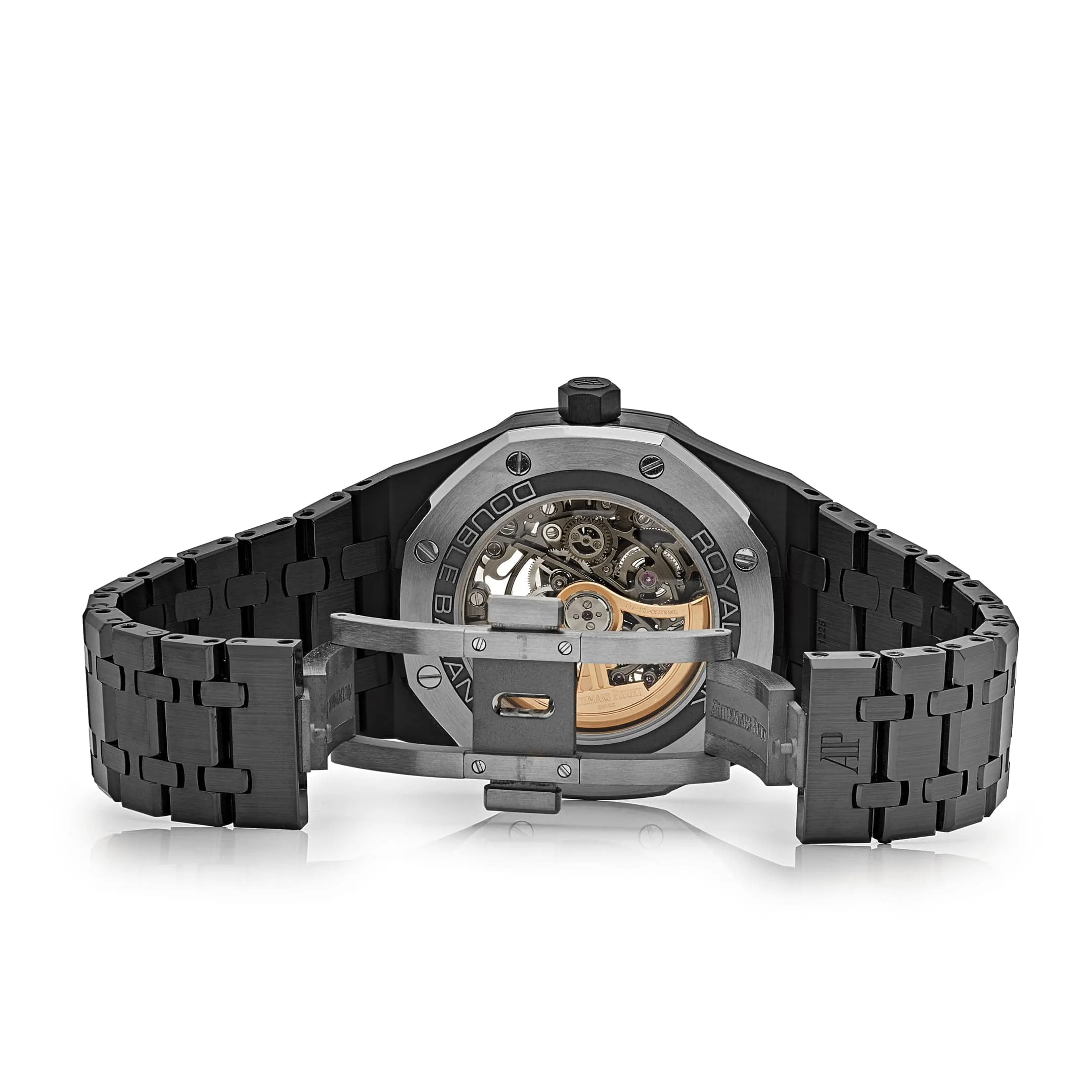 Audemars Piguet Royal Oak 15416CE.OO.1225CE.01 Double Balance Wheel Openworked Black Ceramic