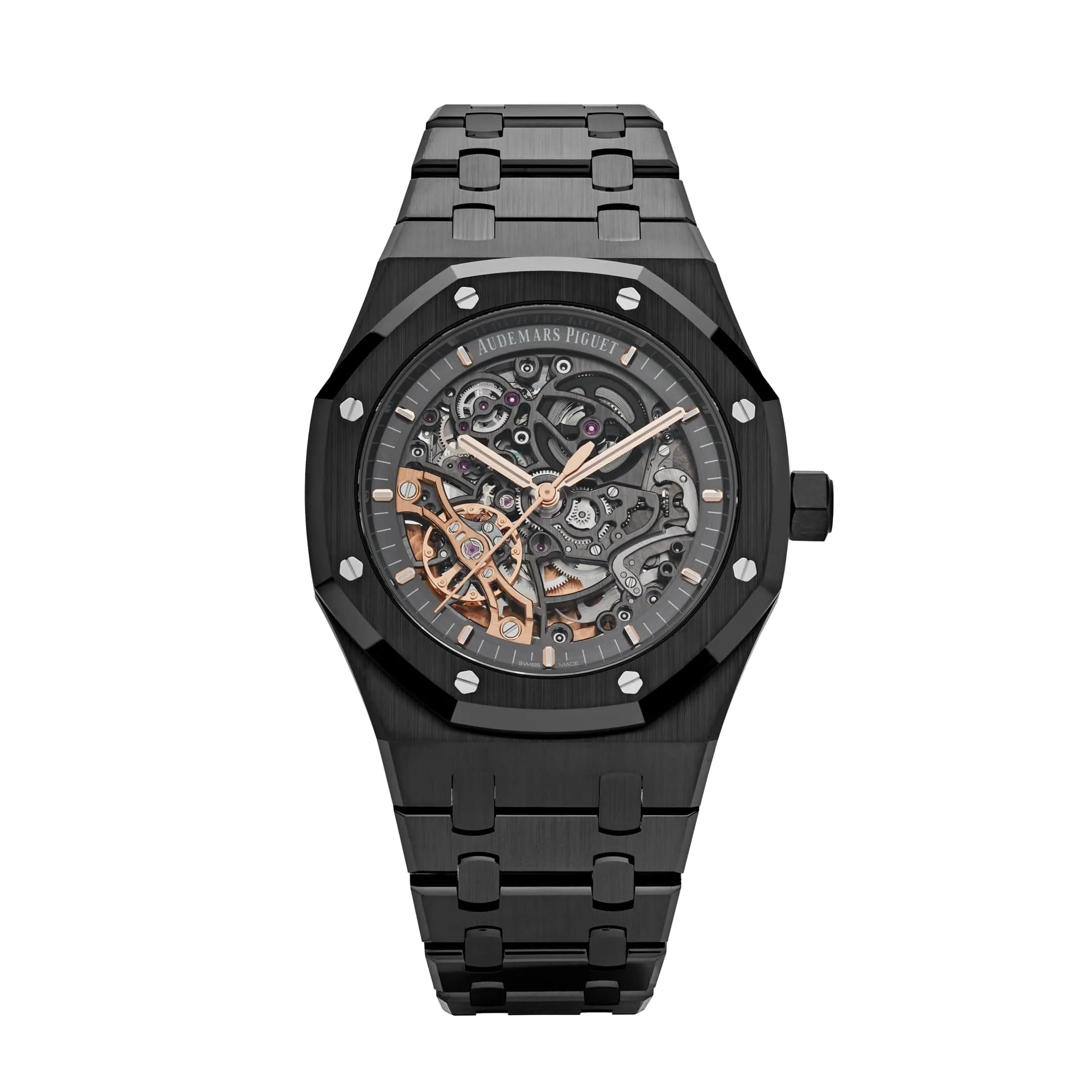 Audemars Piguet Royal Oak 15416CE.OO.1225CE.01 Double Balance Wheel Openworked Black Ceramic