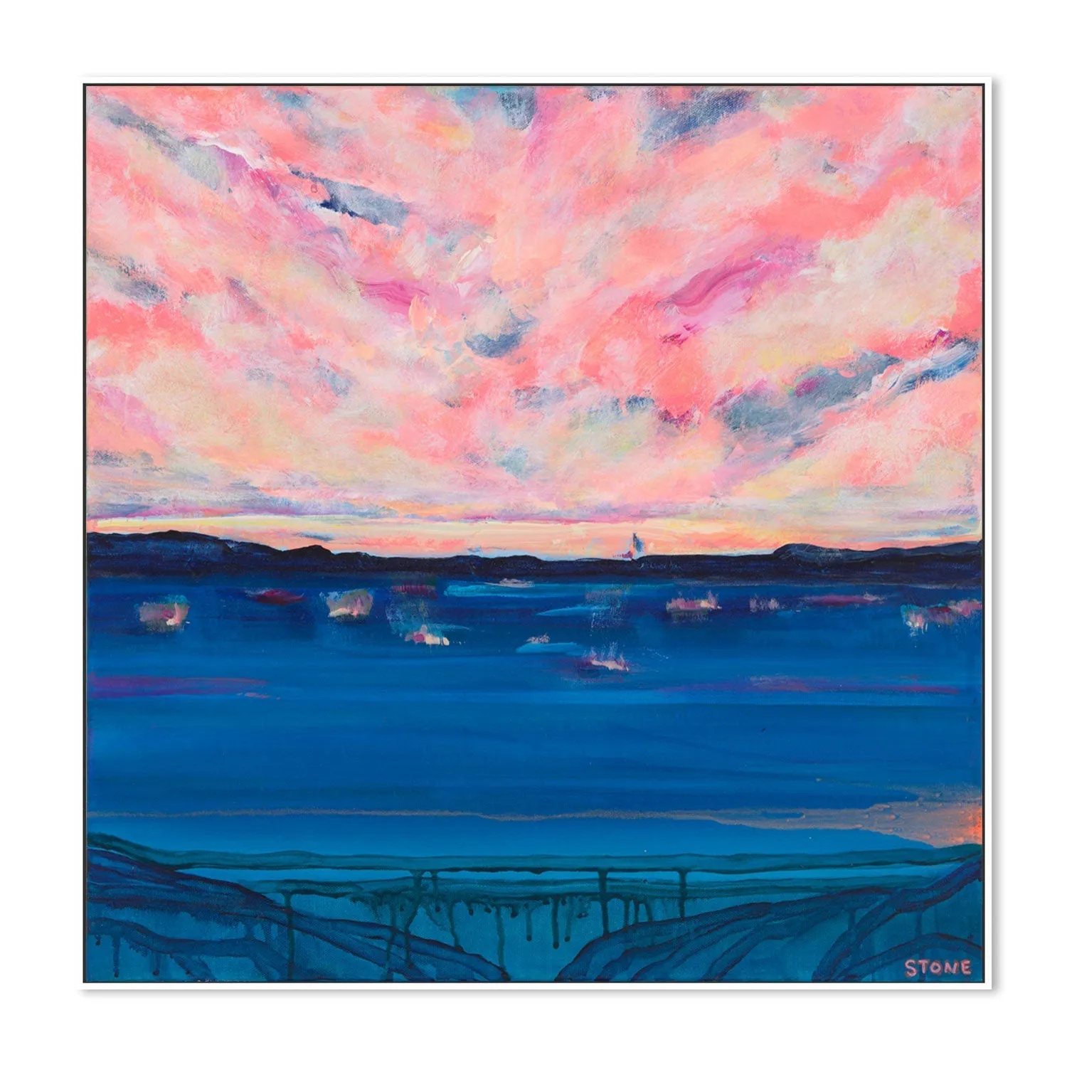 Bayside Sunset , By Belinda Stone