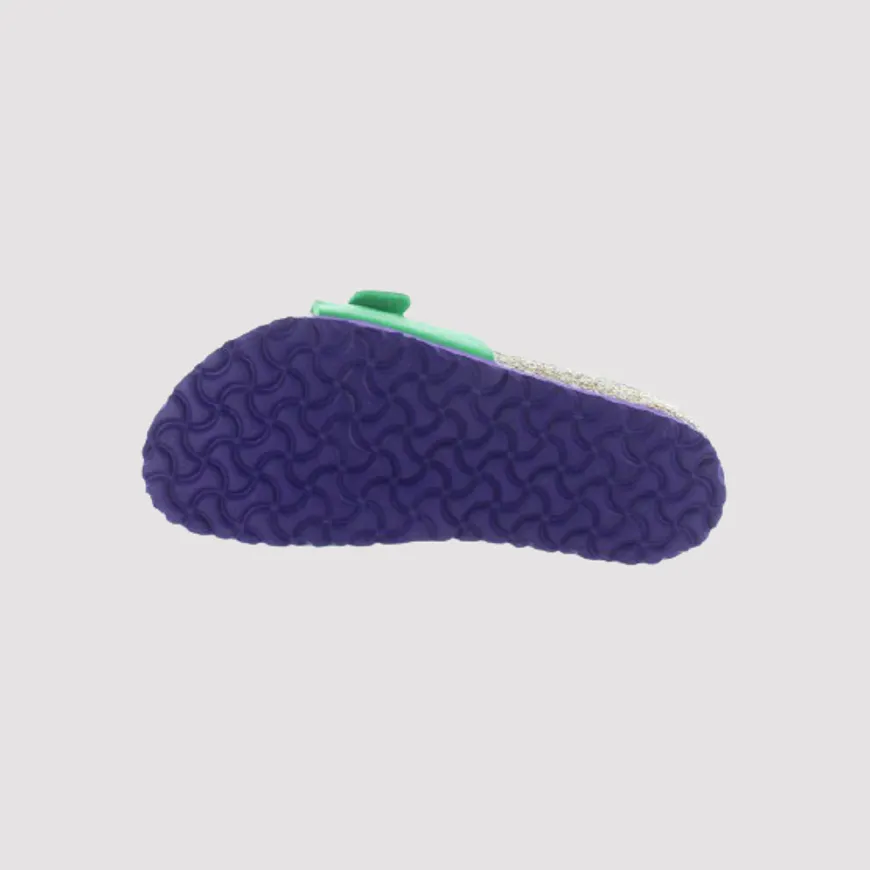 Birkenstock Madrid Birko-Flor  Girls Lifestyle Slippers Green/Purple