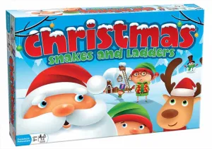 Christmas Snakes & Ladders <br> Board Game