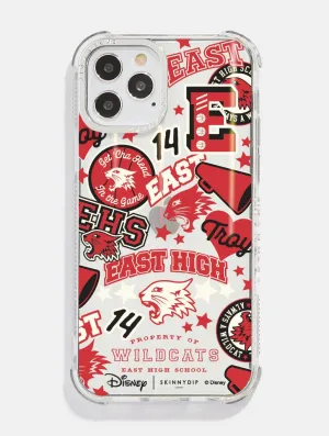 Disney High School Musical East High Sticker Shock iPhone Case