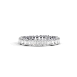 Equinox Emerald Cut Diamond Eternity Band