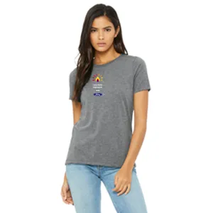 FIN Bella   Canvas Ladies Relaxed Tee- Grey