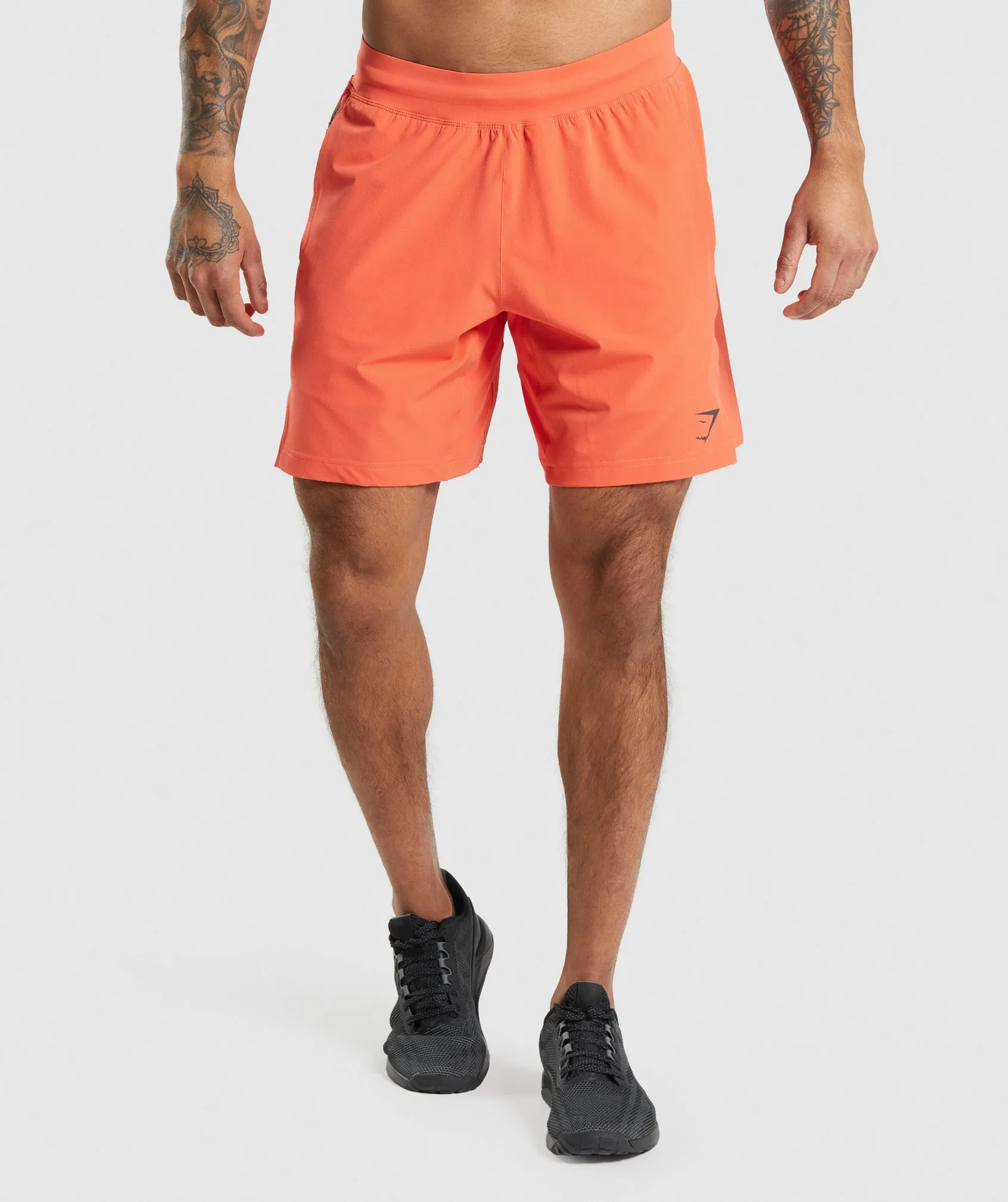 Gymshark Apex 8" Function Shorts - Papaya Orange