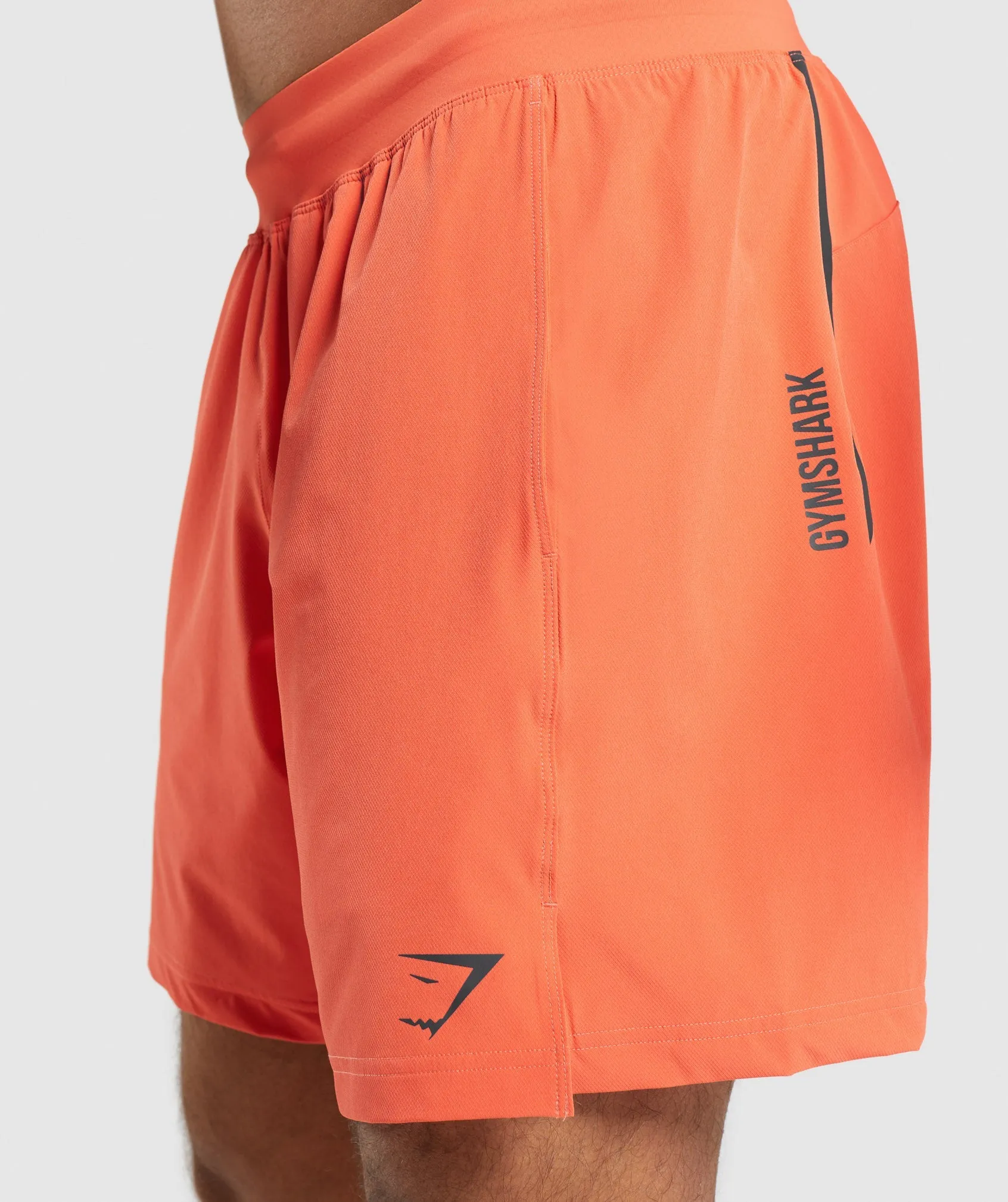 Gymshark Apex 8" Function Shorts - Papaya Orange