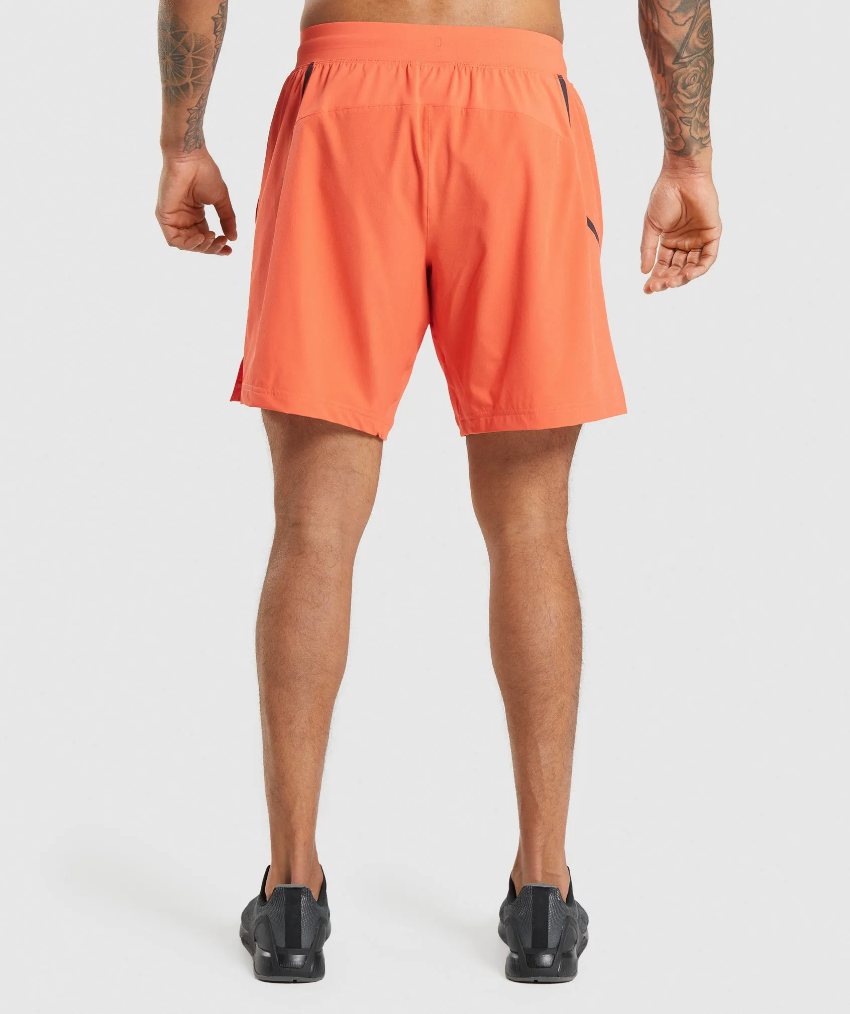 Gymshark Apex 8" Function Shorts - Papaya Orange