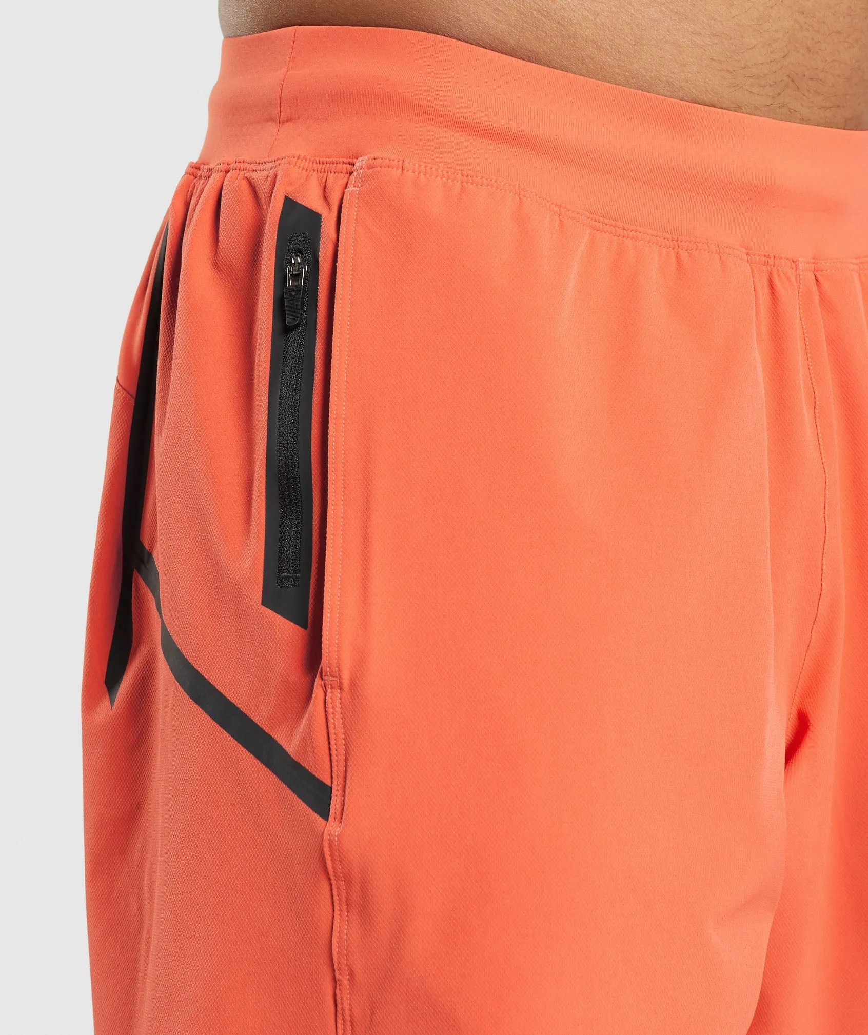 Gymshark Apex 8" Function Shorts - Papaya Orange