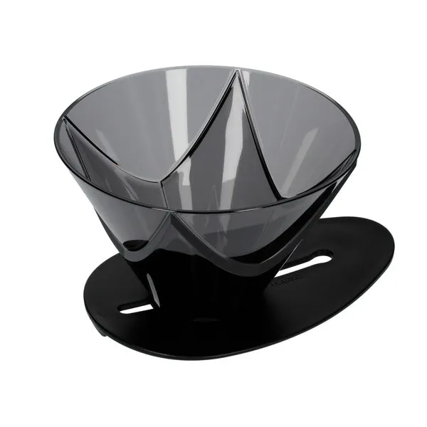 Hario - V60-02 Plastic One Pour Dripper MUGEN - Black