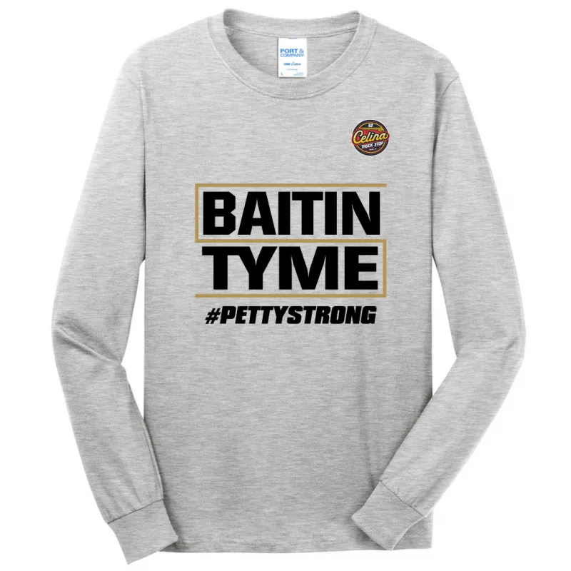 Jerry Petty Baitin Tyme Long Sleeve Shirt - Front & Back design