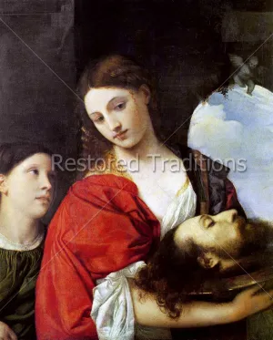 Judith with Head of Holofernes – Titian