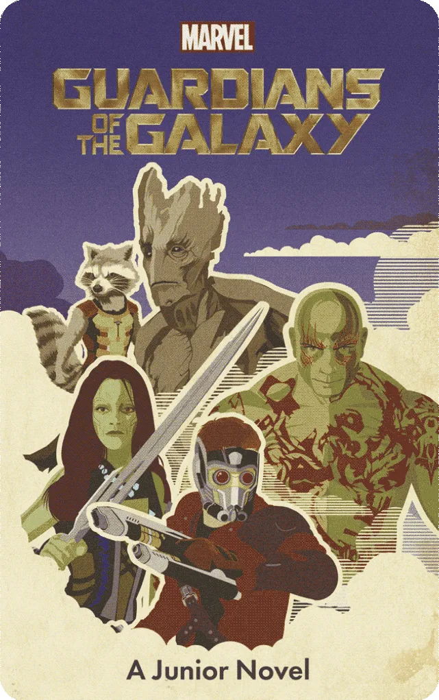 Marvel Junior Novels Guardians of the Galaxy bundle