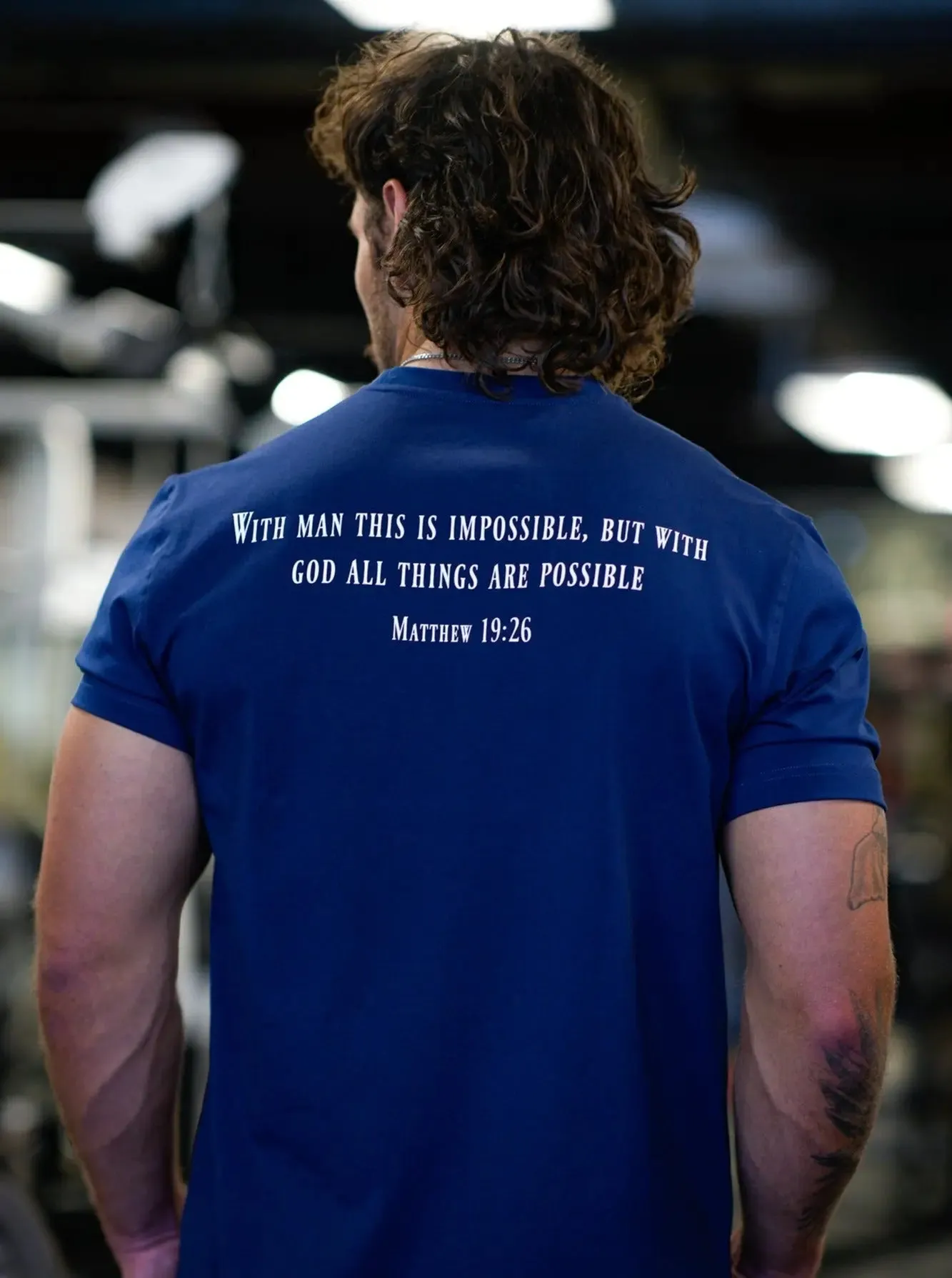 Matthew 19:26 Performance Tee