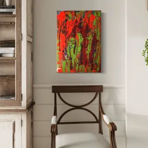 Nature and Blood Original Painting on Canvas