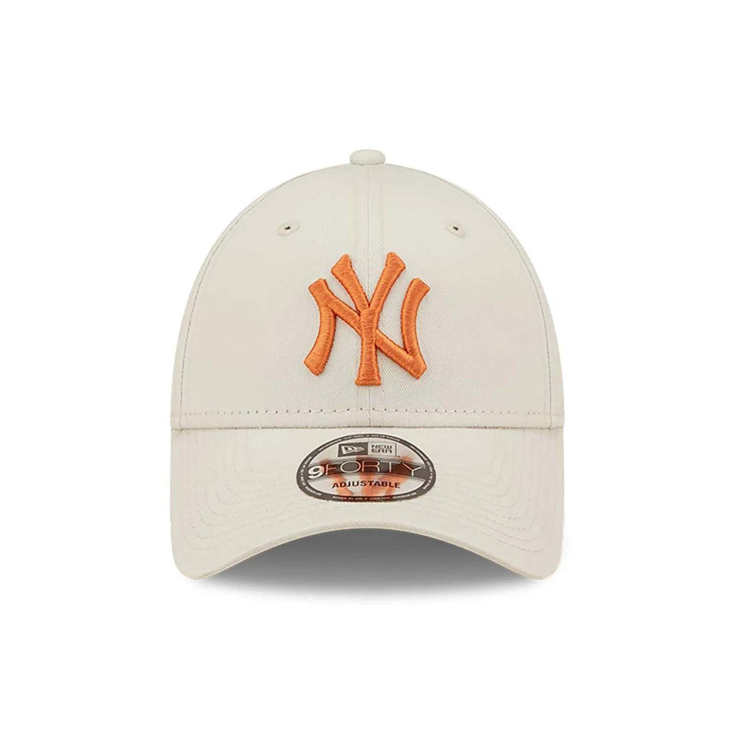 NEW ERA New York Yankees League Essential Cream 9FORTY Adjustable Cap