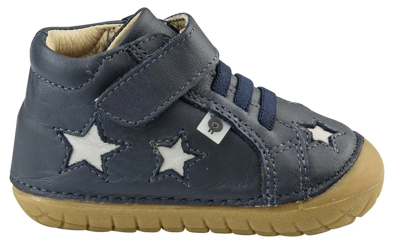 Old Soles Boy's and Girl's Reach Pave Sneaker Tennis Shoes, Navy/Gris