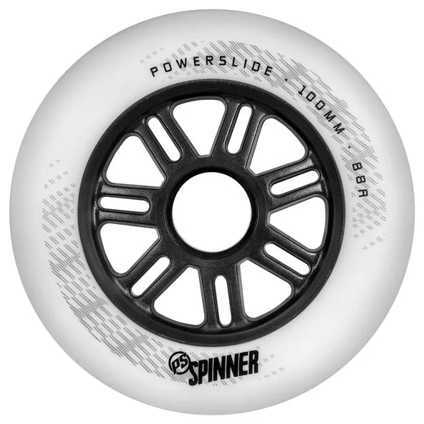 POWERSLIDE - Spinner 100mm/88a Individual Inline Skate Wheels