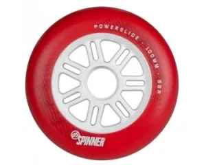 Powerslide Spinner Inline Wheels 110mm/88a - Red Each