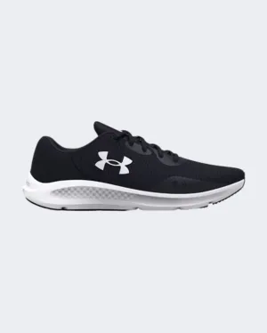 Under Armour Charged Pursuit 3 Women Running Shoes Black/White 3024889-001